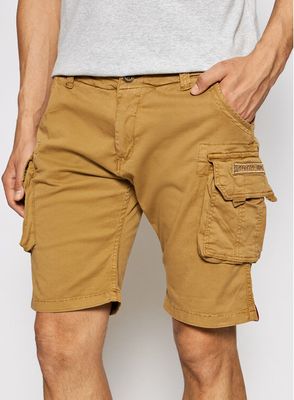 Spodenki męskie letnie Alpha Industries ze sklepu: MODIVO w kategorii: Spodenki męskie - zdjęcie WP-EBWP-BKLVO-LN0_0000208180368