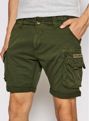 Spodenki męskie Alpha Industries ze sklepu: MODIVO w kategorii: Spodenki męskie - zdjęcie WP-EBWP-BKLVO-LN0_0000208180375