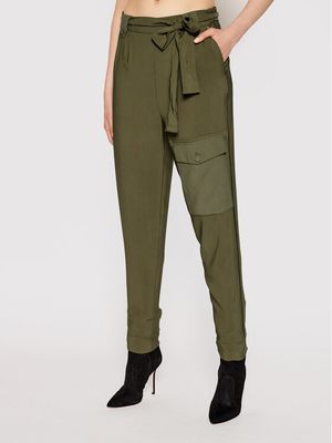 Spodnie damskie w militarnym stylu Twinset ze sklepu: MODIVO w kategorii: Spodnie damskie - zdjęcie WP-EBWP-BKLVO-LN0_0000208252799