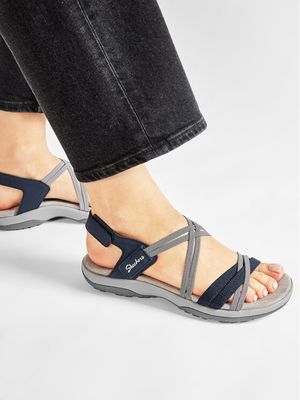 Sandały damskie na lato Skechers ze sklepu: MODIVO w kategorii: Sandały damskie