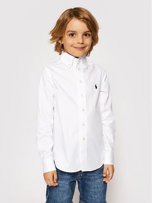 Koszula chłopięca Polo Ralph Lauren ze sklepu: MODIVO w kategorii: Koszule chłopięce - zdjęcie WP-EBWP-BKLVO-LN0_0000208375894