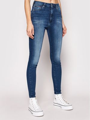Jeansy damskie w miejskim stylu Tommy Jeans ze sklepu: MODIVO w kategorii: Jeansy damskie - zdjęcie WP-EBWP-BKLVO-LN0_0000208378253
