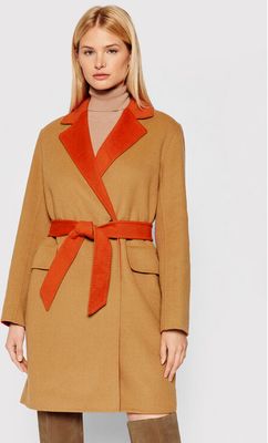 Płaszcz damski na jesień Tommy Hilfiger ze sklepu: MODIVO w kategorii: Płaszcze damskie - zdjęcie WP-EBWP-BKLVO-LN0_0000208403757