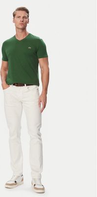 T-shirt męski casual Lacoste ze sklepu: MODIVO w kategorii: T-shirty męskie
