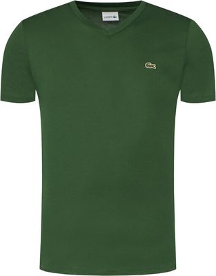 T-shirt męski casual Lacoste ze sklepu: MODIVO w kategorii: T-shirty męskie - zdjęcie WP-EBWP-BKLVO-LN0_0000208450935