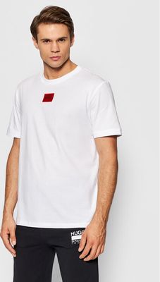 T-shirt męski casual na wiosnę HUGO ze sklepu: MODIVO w kategorii: T-shirty męskie - zdjęcie WP-EBWP-BKLVO-LN0_0000208469944