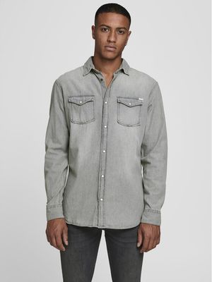 Jack & Jones - Koszula męska na jesień ze sklepu: MODIVO w kategorii: Koszule męskie - zdjęcie WP-EBWP-BKLVO-LN0_0000208514408