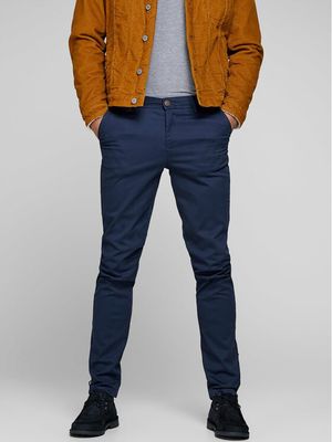 Spodnie męskie casualowe Jack & Jones ze sklepu: MODIVO w kategorii: Spodnie męskie - zdjęcie WP-EBWP-BKLVO-LN0_0000208514484
