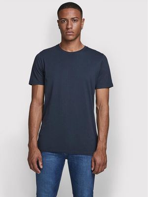 T-shirt męski casual Jack & Jones ze sklepu: MODIVO w kategorii: T-shirty męskie - zdjęcie WP-EBWP-BKLVO-LN0_0000208514910