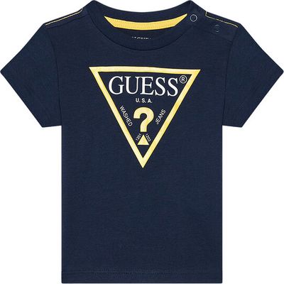 T-shirt chłopięce na lato Guess ze sklepu: MODIVO w kategorii: T-shirty chłopięce - zdjęcie WP-EBWP-BKLVO-LN0_0000208524162
