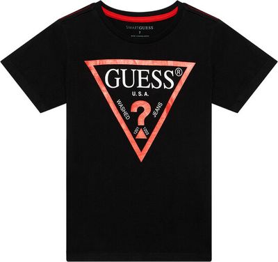 T-shirt chłopięce na lato Guess ze sklepu: MODIVO w kategorii: T-shirty chłopięce - zdjęcie WP-EBWP-BKLVO-LN0_0000208524179