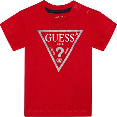 T-shirt chłopięce na lato Guess ze sklepu: MODIVO w kategorii: T-shirty chłopięce - zdjęcie WP-EBWP-BKLVO-LN0_0000208524193
