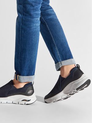 Buty sportowe męskie wiosenne Skechers ze sklepu: MODIVO w kategorii: Buty sportowe męskie - zdjęcie WP-EBWP-BKLVO-LN0_0000208528368