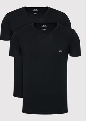 Armani Exchange - T-shirt męski casual wiosenny ze sklepu: MODIVO w kategorii: T-shirty męskie - zdjęcie WP-EBWP-BKLVO-LN0_0000208913263