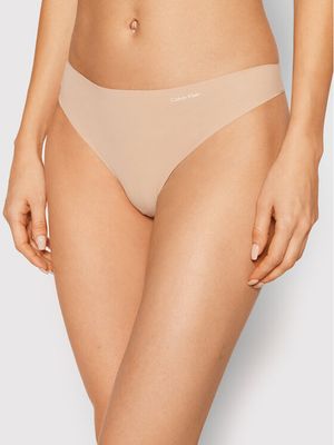 Majtki damskie bez wzorów Calvin Klein Underwear ze sklepu: MODIVO w kategorii: Majtki damskie - zdjęcie WP-EBWP-BKLVO-LN0_0000209015386