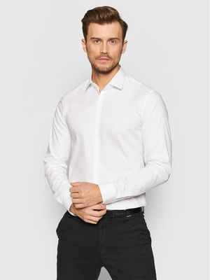Koszula męska casual Calvin Klein ze sklepu: MODIVO w kategorii: Koszule męskie - zdjęcie WP-EBWP-BKLVO-LN0_0000209020281