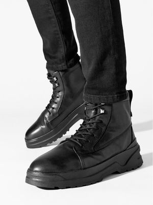 Vagabond Shoemakers - Buty zimowe męskie na zimę ze sklepu: MODIVO w kategorii: Buty zimowe męskie - zdjęcie WP-EBWP-BKLVO-LN0_0000209099317