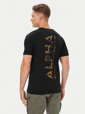 T-shirt męski na wiosnę Alpha Industries ze sklepu: MODIVO w kategorii: T-shirty męskie - zdjęcie WP-EBWP-BKLVO-LN0_0000209174489