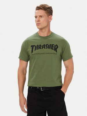 T-shirt męski na lato Thrasher ze sklepu: MODIVO w kategorii: T-shirty męskie - zdjęcie WP-EBWP-BKLVO-LN0_0000209182569