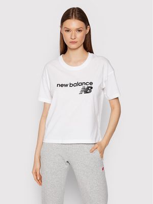 Bluzka damska w stylu młodzieżowym New Balance ze sklepu: MODIVO w kategorii: Bluzki damskie - zdjęcie WP-EBWP-BKLVO-LN0_0000209288575