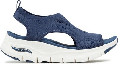 Sandały damskie na lato Skechers ze sklepu: MODIVO w kategorii: Sandały damskie - zdjęcie WP-EBWP-BKLVO-LN0_0000209379136