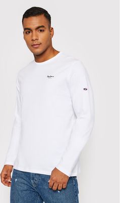 T-shirt męski casualowy Pepe Jeans ze sklepu: MODIVO w kategorii: T-shirty męskie - zdjęcie WP-EBWP-BKLVO-LN0_0000209509298