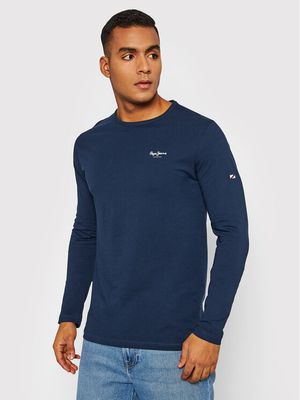 T-shirt męski casual Pepe Jeans ze sklepu: MODIVO w kategorii: T-shirty męskie - zdjęcie WP-EBWP-BKLVO-LN0_0000209509328