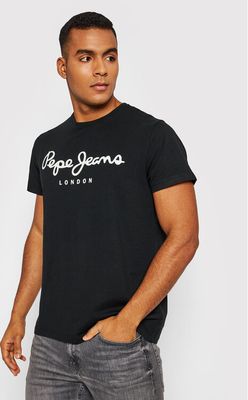 T-shirt męski na wiosnę młodzieżowy Pepe Jeans ze sklepu: MODIVO w kategorii: T-shirty męskie - zdjęcie WP-EBWP-BKLVO-LN0_0000209509342