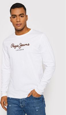T-shirt męski w stylu młodzieżowym Pepe Jeans ze sklepu: MODIVO w kategorii: T-shirty męskie - zdjęcie WP-EBWP-BKLVO-LN0_0000209509380