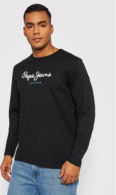 T-shirt męski na jesień wiosenny Pepe Jeans ze sklepu: MODIVO w kategorii: T-shirty męskie - zdjęcie WP-EBWP-BKLVO-LN0_0000209509403