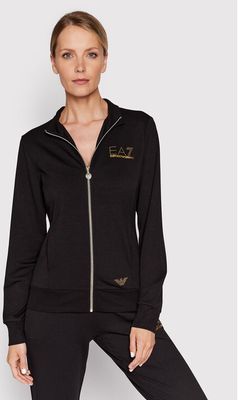 Bluza damska w stylu młodzieżowym EA7 Emporio Armani ze sklepu: MODIVO w kategorii: Bluzy damskie - zdjęcie WP-EBWP-BKLVO-LN0_0000209579772