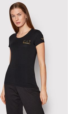 Bluzka damska casual EA7 Emporio Armani ze sklepu: MODIVO w kategorii: Bluzki damskie - zdjęcie WP-EBWP-BKLVO-LN0_0000209581713