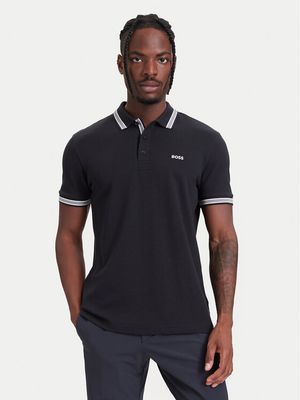 T-shirt męski casual BOSS ze sklepu: MODIVO w kategorii: T-shirty męskie - zdjęcie WP-EBWP-BKLVO-LN0_0000209629071