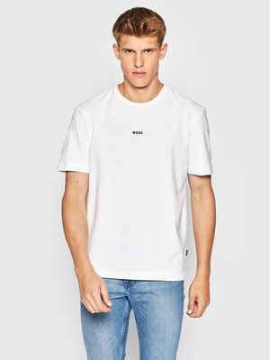 BOSS - T-shirt męski wiosenny ze sklepu: MODIVO w kategorii: T-shirty męskie - zdjęcie WP-EBWP-BKLVO-LN0_0000209636444