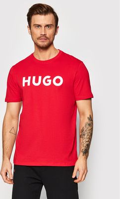 T-shirt męski na wiosnę HUGO ze sklepu: MODIVO w kategorii: T-shirty męskie - zdjęcie WP-EBWP-BKLVO-LN0_0000209647785