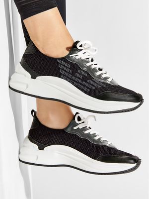 Buty sportowe damskie na wiosnę Emporio Armani ze sklepu: MODIVO w kategorii: Buty sportowe damskie - zdjęcie WP-EBWP-BKLVO-LN0_0000209707342