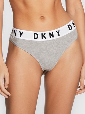 DKNY - Majtki damskie casual z napisem ze sklepu: MODIVO w kategorii: Majtki damskie - zdjęcie WP-EBWP-BKLVO-LN0_0000209717310