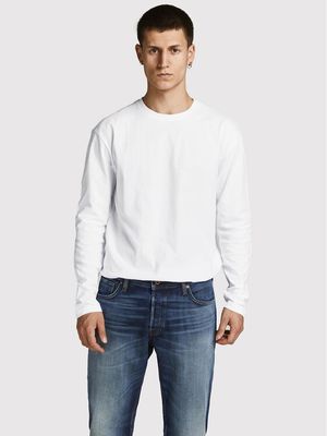 T-shirt męski na wiosnę na jesień Jack & Jones ze sklepu: MODIVO w kategorii: T-shirty męskie - zdjęcie WP-EBWP-BKLVO-LN0_0000209732535