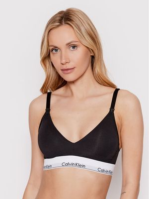 Biustonosz bez wzorów Calvin Klein Underwear ze sklepu: MODIVO w kategorii: Biustonosze - zdjęcie WP-EBWP-BKLVO-LN0_0000209964554