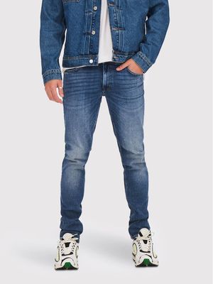 Jeansy męskie w miejskim stylu casualowe Only & Sons ze sklepu: MODIVO w kategorii: Jeansy męskie - zdjęcie WP-EBWP-BKLVO-LN0_0000300006887