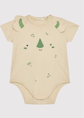 Body niemowlęce na wiosnę na lato United Colors Of Benetton ze sklepu: MODIVO w kategorii: Body niemowlęce - zdjęcie WP-EBWP-BKLVO-LN0_0000300127438