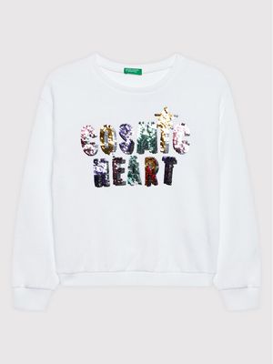 Bluza dziewczęca wiosenna United Colors Of Benetton ze sklepu: MODIVO w kategorii: Bluzy dziewczęce - zdjęcie WP-EBWP-BKLVO-LN0_0000300205662