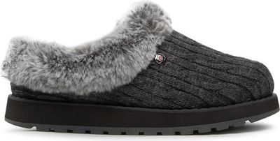 Kapcie damskie na zimę Skechers ze sklepu: MODIVO w kategorii: Kapcie damskie - zdjęcie WP-EBWP-BKLVO-LN0_0000300263594