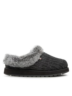 Kapcie damskie na zimę Skechers ze sklepu: MODIVO w kategorii: Kapcie damskie - zdjęcie WP-EBWP-BKLVO-LN0_0000300263594