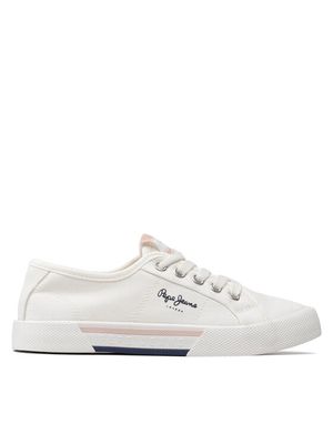Trampki dziecięce na wiosnę Pepe Jeans ze sklepu: MODIVO w kategorii: Trampki dziecięce - zdjęcie WP-EBWP-BKLVO-LN0_0000300290958