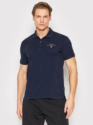 T-shirt męski Napapijri ze sklepu: MODIVO w kategorii: T-shirty męskie - zdjęcie WP-EBWP-BKLVO-LN0_0000300338094