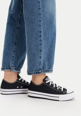 Trampki damskie na wiosnę Converse ze sklepu: MODIVO w kategorii: Trampki damskie - zdjęcie WP-EBWP-BKLVO-LN0_0000300430958