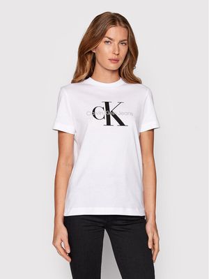 Bluzka damska Calvin Klein Jeans ze sklepu: MODIVO w kategorii: Bluzki damskie - zdjęcie WP-EBWP-BKLVO-LN0_0000300608067