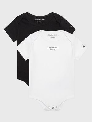 Body niemowlęce na lato Calvin Klein Jeans ze sklepu: MODIVO w kategorii: Body niemowlęce - zdjęcie WP-EBWP-BKLVO-LN0_0000300611982