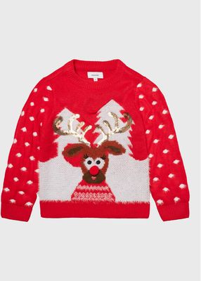 Vero Moda Girl - Sweter dziewczęcy jesienny ze sklepu: MODIVO w kategorii: Swetry dziewczęce - zdjęcie WP-EBWP-BKLVO-LN0_0000300648681